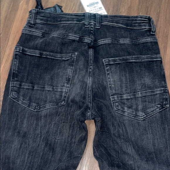 Zara Men's Black Wash Jeans,EU 40/US 31 waist!NWT - Picture 7 of 10